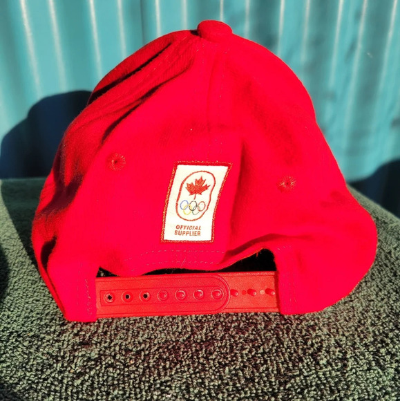 Red Olympic Baseball Hat - Picture 4 of 10
